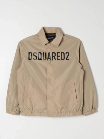 Dsquared2 Junior Jacket  Kids Color Beige