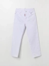 Dsquared2 Junior Pants  Kids Color White