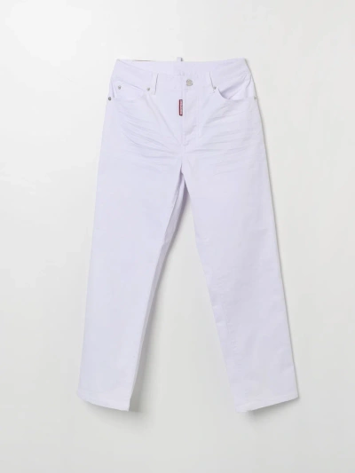 Dsquared2 Junior Trousers  Kids Colour White