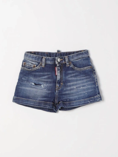 Dsquared2 Junior Short  Kids Colour Denim