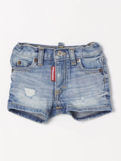 Dsquared2 Junior Babies' Shorts  Kids Color Denim