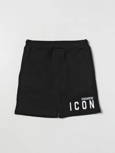 Dsquared2 Junior Shorts  Kids Color Black