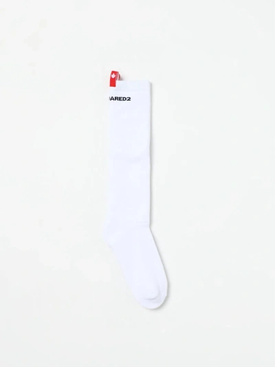 Dsquared2 Junior Socks  Kids Color White