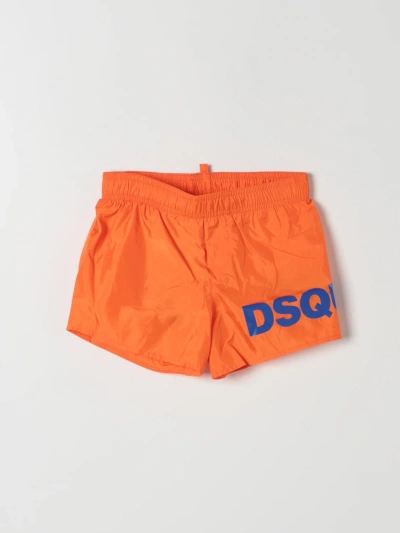 Dsquared2 Junior Swimsuit  Kids Color Orange