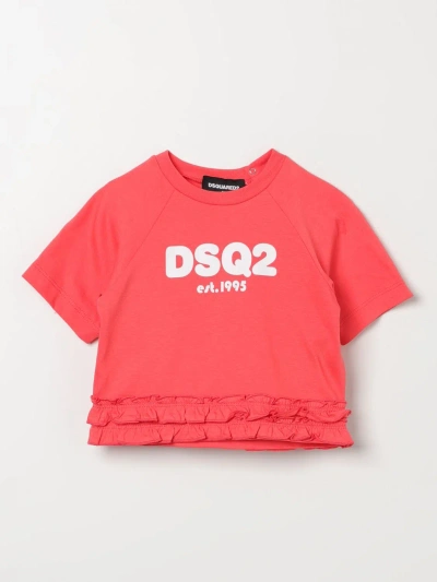 Dsquared2 Junior Kids' T恤  儿童 颜色 珊瑚色 In Coral