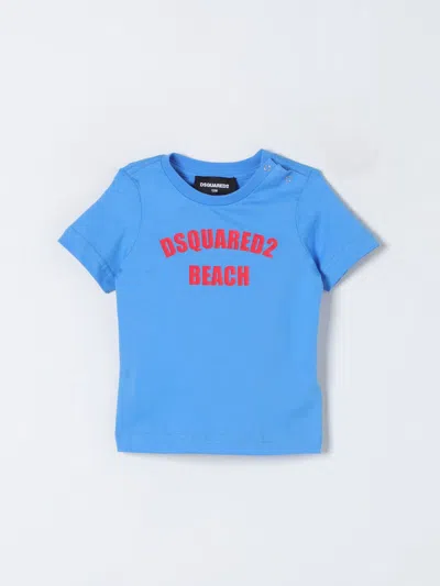 Dsquared2 Junior T-shirt  Kids In Gnawed Blue