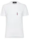 Dsquared2 Just Right Fit Label T-shirt In Weiss