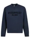 Dsquared2 Just Right Fit Sweatshirt In Blue