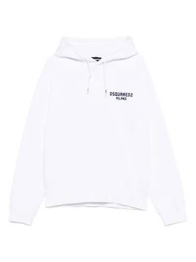 Dsquared2 Just Right Hoodie In White