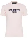 Dsquared2 Timeless Crew Neck T-shirt With Short Sleeves In Multi