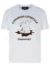 Dsquared2 Logo-print T-shirt In White