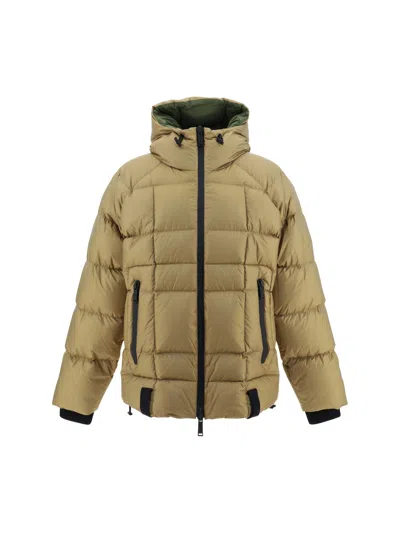 DSQUARED2 KABAN HOODED TECHNO FABRIC DOWN JACKET