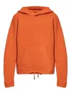 Dsquared2 Kangaroo-pocket Hooded Sweater In Orange