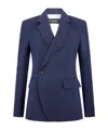 Dsquared2 Kathy Double-breasted Blazer In Blue