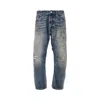 Dsquared2 Belt-loop Jeans In Blue