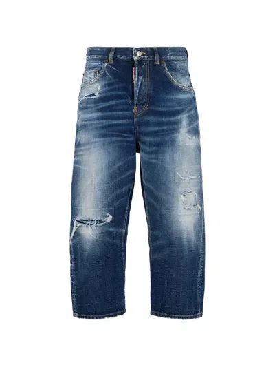 Dsquared2 Kawaii Ripped Jeans In Blue
