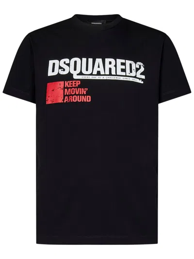 DSQUARED2 KEEP MOVING AROUND COOL FIT T-SHIRT