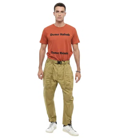 Dsquared2 Khaki Regular Cargo Pants In Green