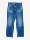 Dsquared2 Logo Patch Skinny Jeans