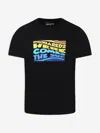 Dsquared2 Kids Here Comes The Sun T-shirt In Black