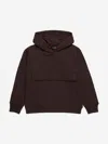 Dsquared2 Kids Icon Pocket Hoodie In Burgundy