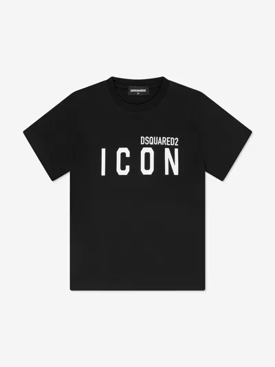 Dsquared2 Babies' D2t862b T-shirt Dsquared In Black