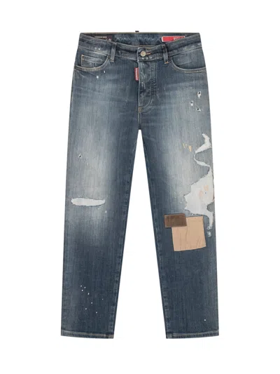 Dsquared2 Kids Kids Boss 10-year Jeans In Dq01