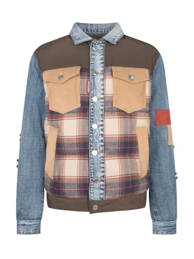 Dsquared2 Kids Kids Logo Bomber Jacket In Dq717
