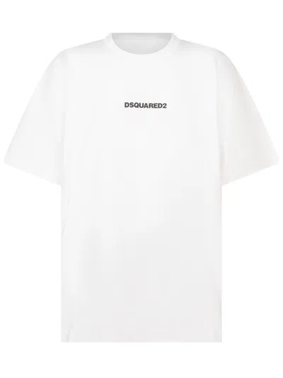 Dsquared2 Kids Kids Slouch Fit T-shirt In White