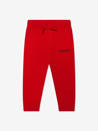 Dsquared2 Kids Logo Joggers 10 Yrs Red