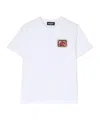 Dsquared2 Kids Logo Patch Crewneck T-shirt In White