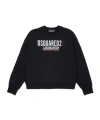 Dsquared2 Kids Logo Printed Crewneck Saweatshirt In Multi