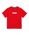 Dsquared2 Red T-shirt For Baby Boy With Logo