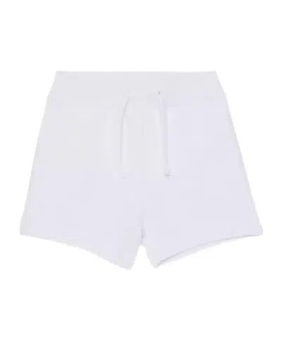 Dsquared2 Kids Logo Printed Drawstring Shorts In Gray