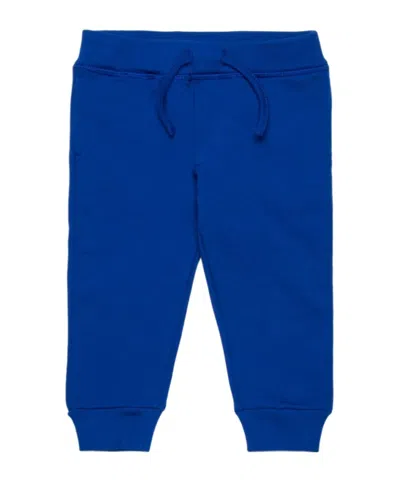 Dsquared2 Kids Logo-printed Drawstring Track Pants In Blue