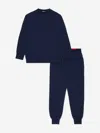 Dsquared2 Kids Logo Pyjama Set In Blue