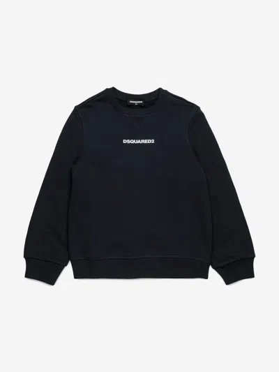 Dsquared2 Kids Logo Sweatshirt In Black