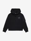 Dsquared2 Kids Maple Leaf Logo Hoodie In Black
