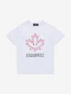 Dsquared2 T-shirt With Maple Leaf Outline