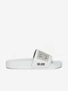Dsquared2 Branded Slide Slippers In White