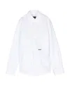 Dsquared2 Kids Plain Button-up Shirt In White