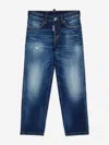 Dsquared2 Kids Regular Fit Jeans In Blue