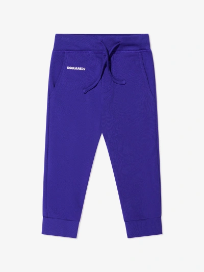 Dsquared2 Kids Sports Edition.07 Joggers In Blue