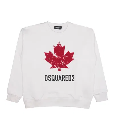 Dsquared2 Kids Sweaters White In Multi