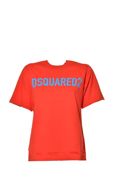 Dsquared2 Kids T Shirts And Polos In Red