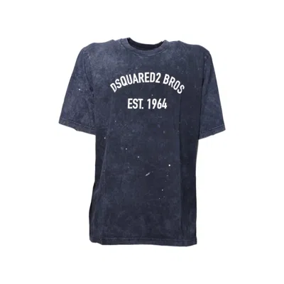 Dsquared2 Kids T Shirts And Polos In Blue