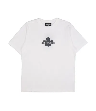 Dsquared2 Kids T Shirts And Polos White