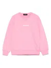 DSQUARED2 DSQUARED2 KIDSSWEATSHIRT WITH LOGO APPLICATION