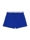 Dsquared2 Kidsswimsuit With Logo Band In Blue