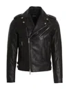 Dsquared2 Kiodo Leather Jacket In Black